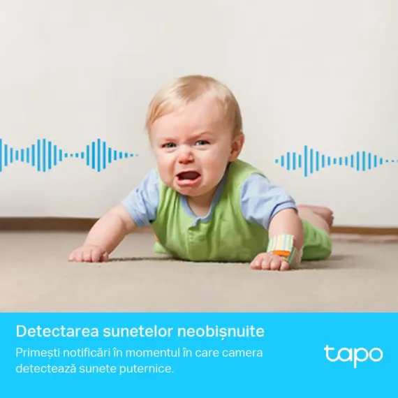 CAMERA DE SUPRAVEGHERE SMART TP-LINK TAPO C225, ALB