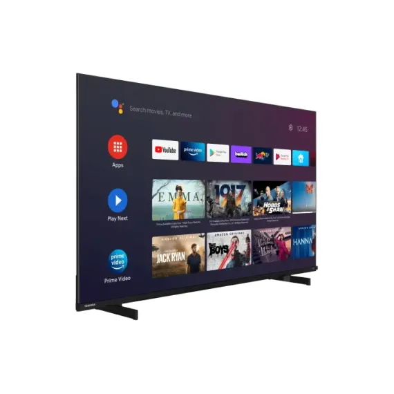 43" QLED SMART TV TOSHIBA 43QA4263DG, 3840X2160 4K UHD, ANDROID TV, NEGRU