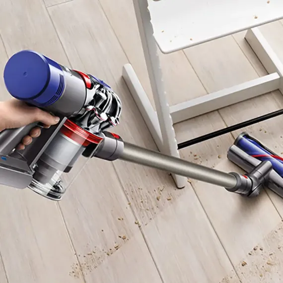 ВЕРТИКАЛЬНЫЙ ПЫЛЕСОС DYSON V8 ORIGIN, НИКЕЛЬ | ФИОЛЕТОВЫЙ