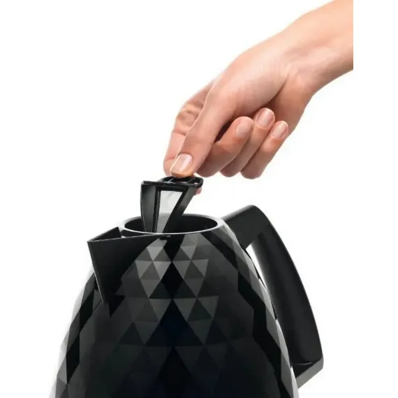 FIERBATOR ELECTRIC DE'LONGHI BRILLANTE, NEGRU