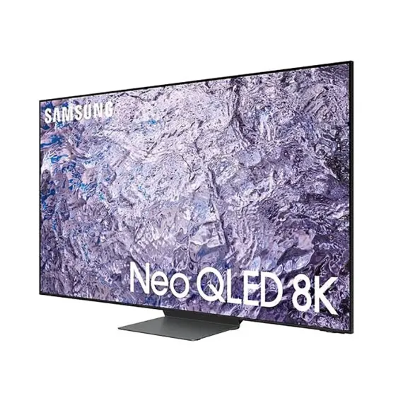 85" QLED SMART TV SAMSUNG QE85QN800CUXUA , 7680X4320 8K UHD, TIZEN, ARGINTIU