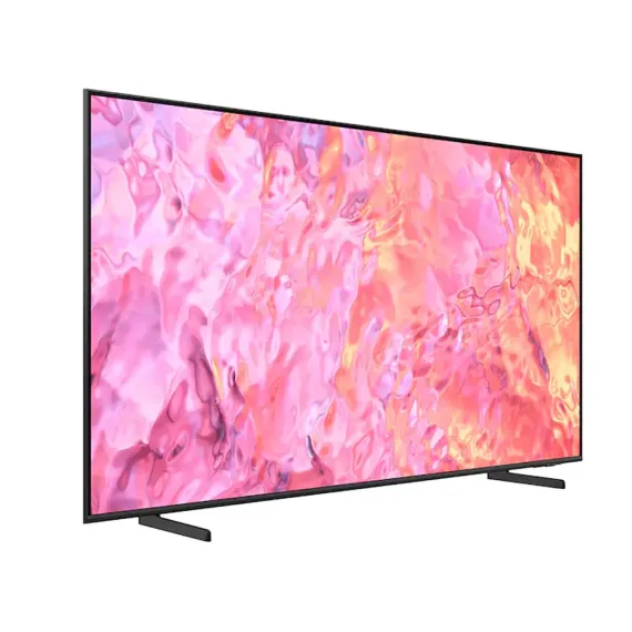 65" QLED SMART TV SAMSUNG QE65Q60CAUXUA, 3840X2160 4K UHD, TIZEN, NEGRU