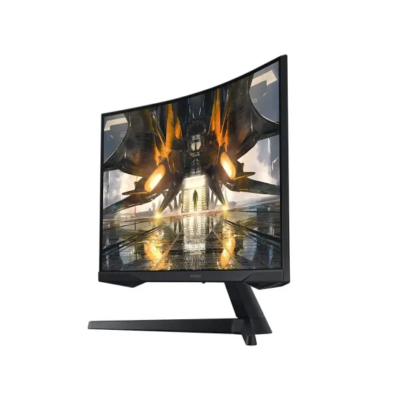 27" MONITOR GAMING SAMSUNG S27AG55, VA 2560X1440 WQHD, NEGRU