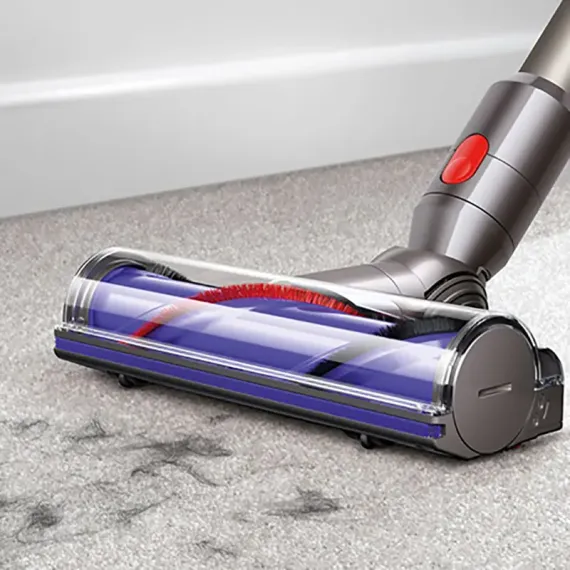 ВЕРТИКАЛЬНЫЙ ПЫЛЕСОС DYSON V8 ORIGIN, НИКЕЛЬ | ФИОЛЕТОВЫЙ