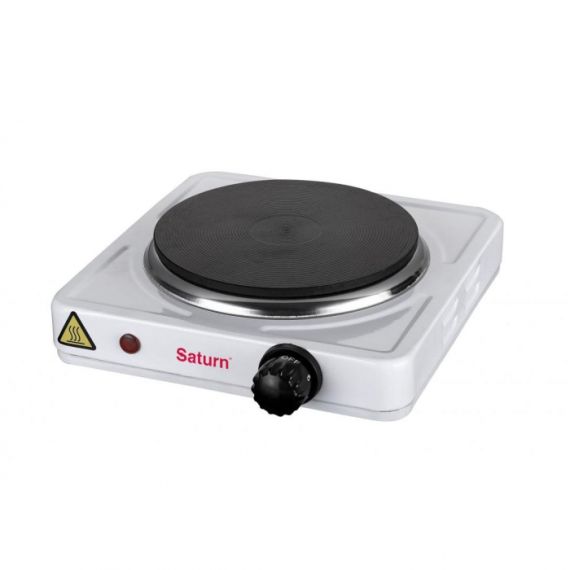 ЭЛЕКТРОПЛИТА SATURN ST-EC019 1500W WHITE