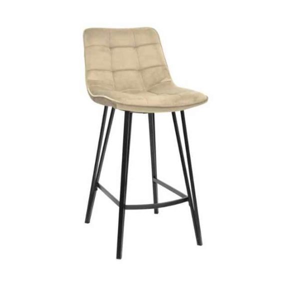 SCAUN BAR LAUS~CAPPUCINO+BLACK LEG