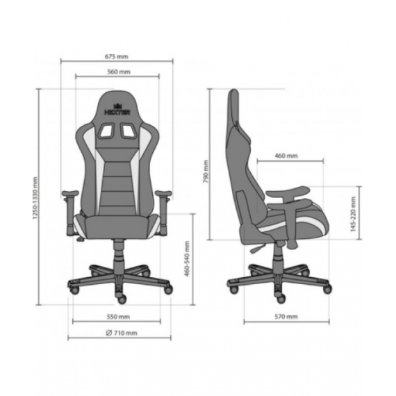 КРЕСЛО HEXTER ML  FAB