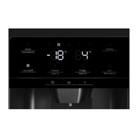 BOSCH SIDE BY SIDE KAD93VBFP ЧЕРНЫЙ