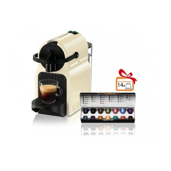 КОФЕМАШИНА БЕЖЕВЫЙ NESPRESSO INISSIA VANILLA CREAM