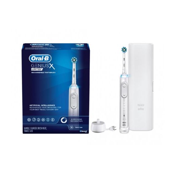 ЗУБНАЯ ЩЕТКА БЕЛЫЙ ORAL-B GENIUS X WHITE
