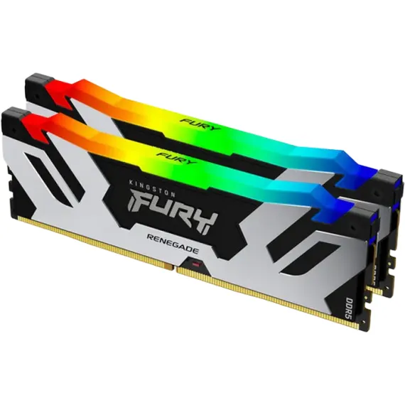 MEMORIE RAM KINGSTON FURY RENEGADE RGB, DDR5 SDRAM, 6000 MHZ, 64GB, KF560C32RSAK2-64