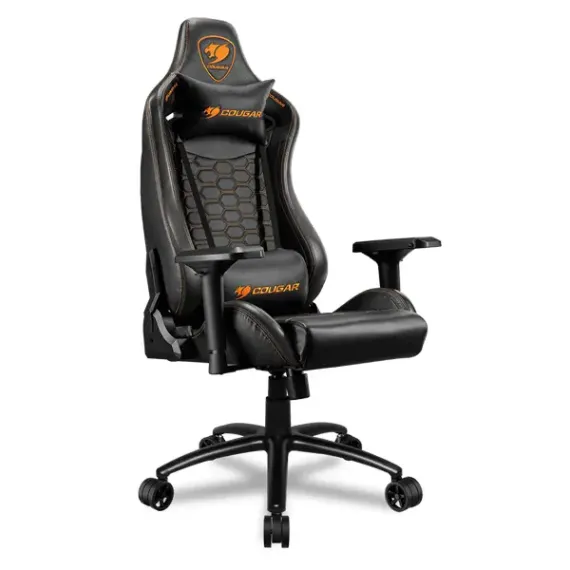 SCAUN GAMING COUGAR OUTRIDER S, PU PIELE, PORTOCALIU