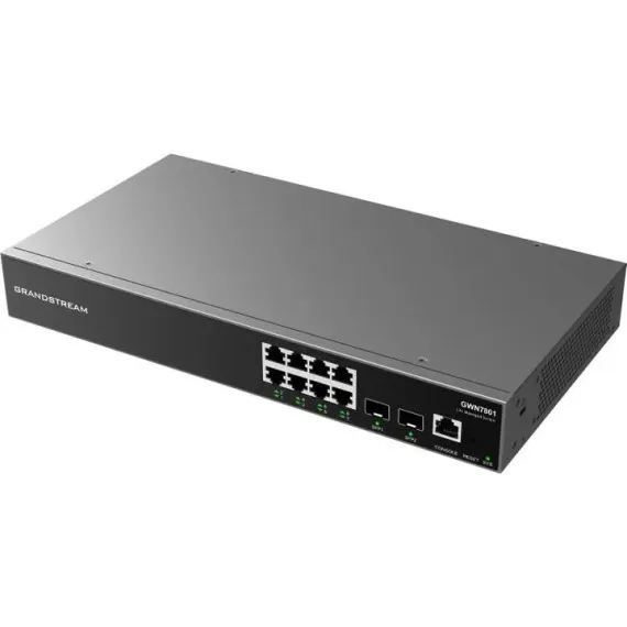 КОММУТАТОР GRANDSTREAM GWN7801, 8X 10/100/1000 МБИТ/С