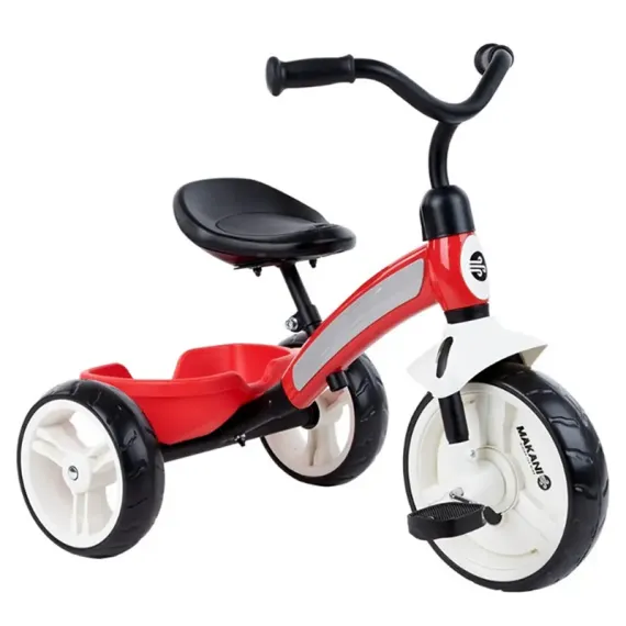 BICICLETA CU TREI ROTI MAKANI MICU, ROSU