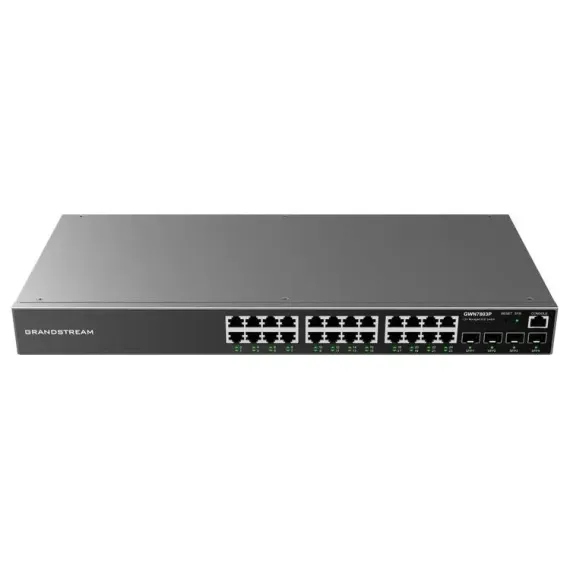 КОММУТАТОР GRANDSTREAM GWN7803, 24X 10/100/1000 МБИТ/С