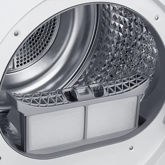 СУШИЛЬНАЯ МАШИНА SAMSUNG DV90BBA245AELE, 9КГ, БЕЛЫЙ