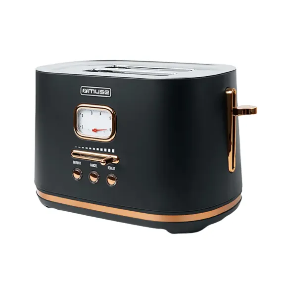 TOASTER MUSE MS-130 BC, NEGRU | AURIU