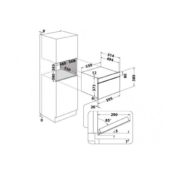 СВЧ БРОНЗОВЫЙ  WHIRLPOOL AMW730SD