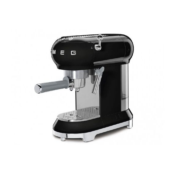 КОФЕМАШИНА ЧЕРНЫЙ SMEG ECF01BLEU