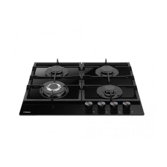 ВСТРАИВАЕМАЯ ГАЗОВАЯ ВАРОЧНАЯ ПАНЕЛЬ HANSA BHKS611505, BLACK