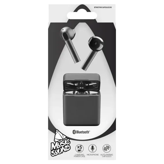 CASTI CELLULARLINE MUSIC SOUND FANTASY, NEGRU