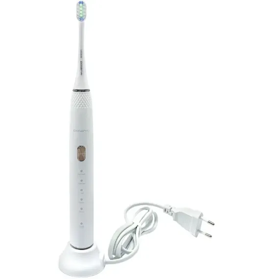 ЭЛЕКТРИЧЕСКАЯ ЗВУКОВАЯ ЗУБНАЯ ЩЕТКА POLARIS PETB 0701 TC, БЕЛЫЙ