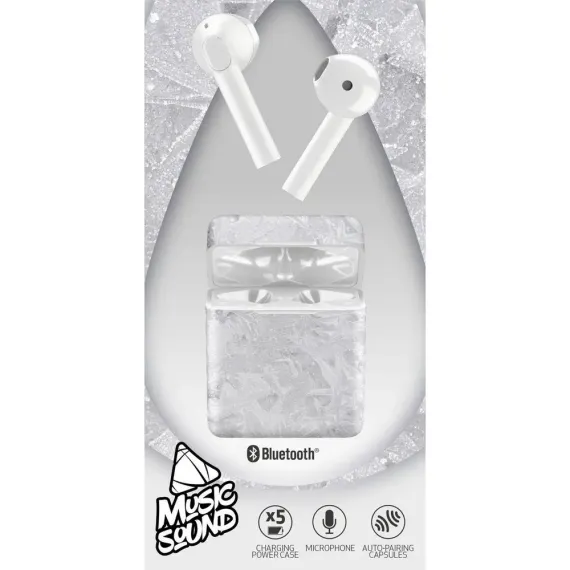 НАУШНИКИ CELLULARLINE MUSIC SOUND FANTASY, WHITE MOON