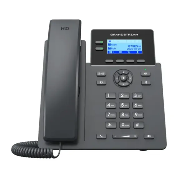 TELEFON IP GRANDSTREAM GRP2602, NEGRU