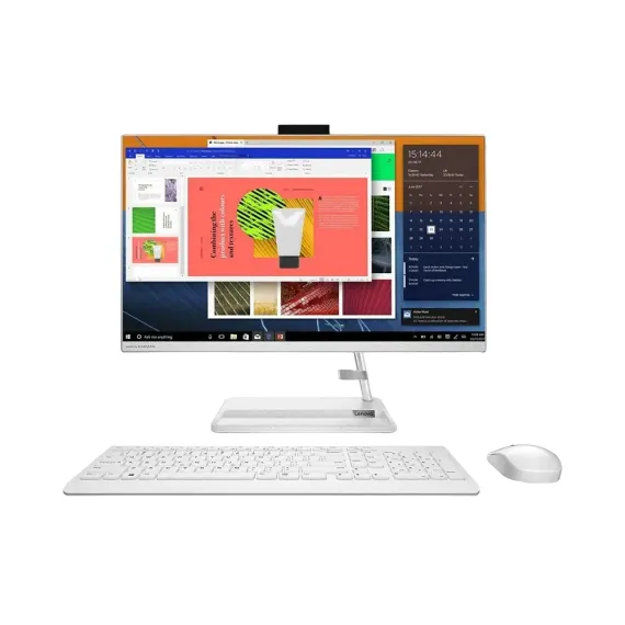 COMPUTER ALL-IN-ONE LENOVO IDEACENTRE 3 24IAP7, 23,8", INTEL CORE I5-12450H, 16GB/512GB, FARA SO, ALB