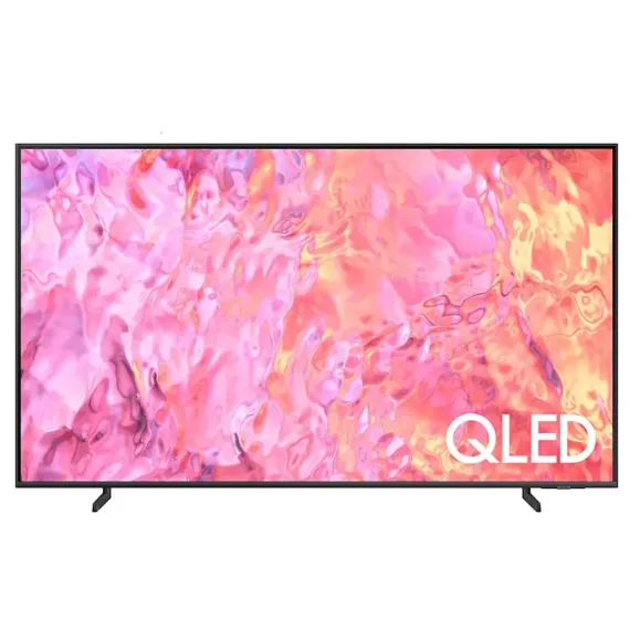 55" QLED SMART TV SAMSUNG QE55Q60CAUXUA, 3840X2160 4K UHD, TIZEN, NEGRU
