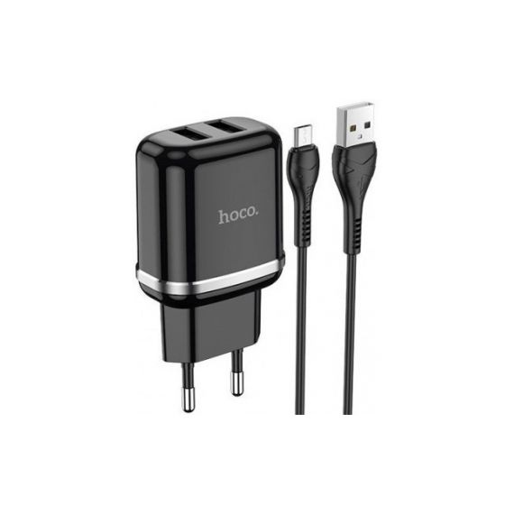 HOCO N4 + MICROUSB CABLE BLACK
