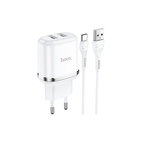 HOCO N4 + TYPE-C CABLE WHITE
