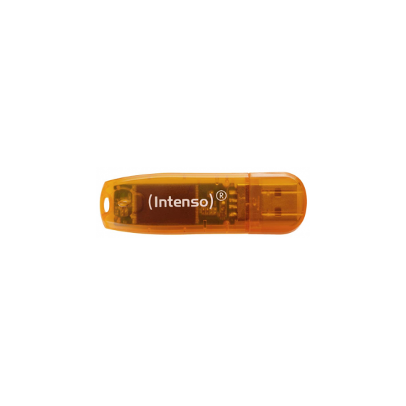 64GB INTENSO RAINBOW LINE ORANGE