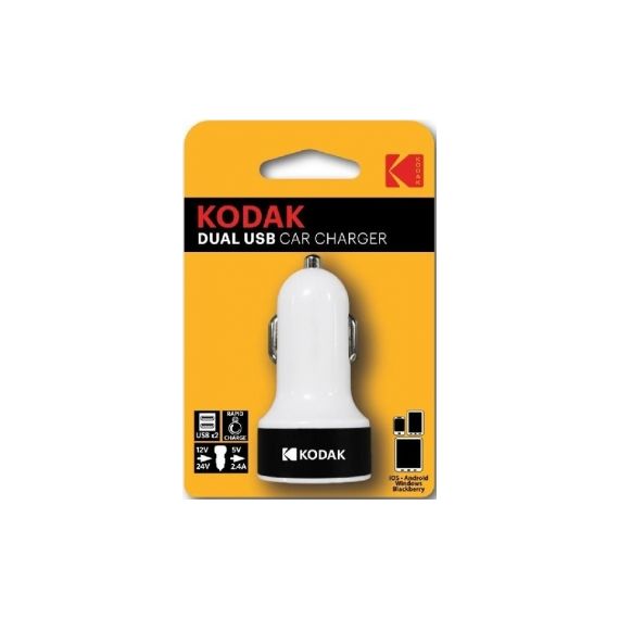 KODAK DUAL USB CAR ADAPTER