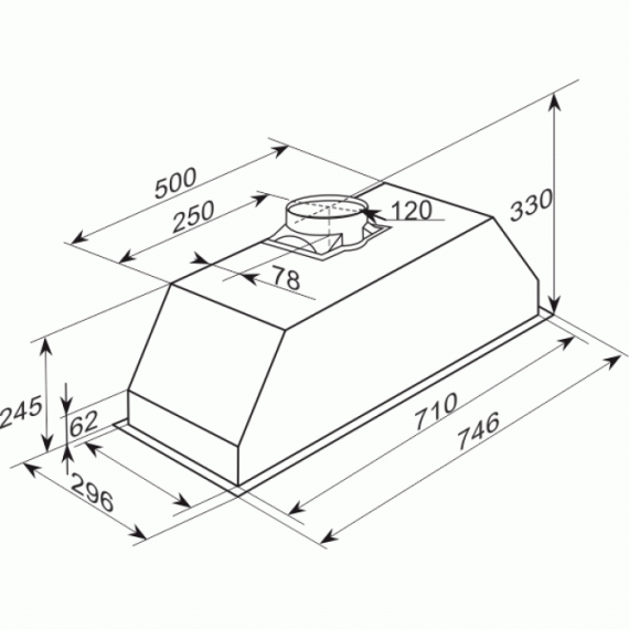 КУХОННАЯ ВЫТЯЖКА KAISER EA 743 M