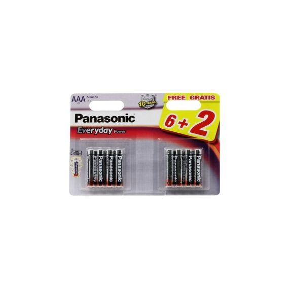 PANASONIC EVERYDAY POWER AAA LR6REE/8B2F