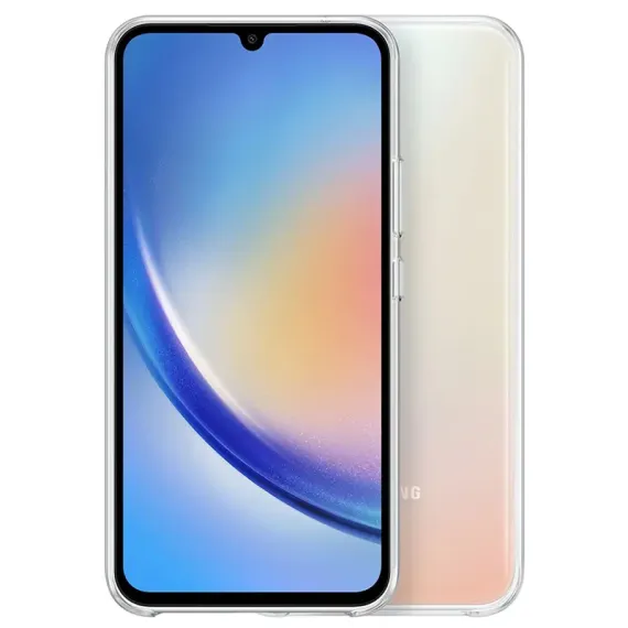 ЧЕХОЛ SAMSUNG CLEAR CASE GALAXY A34, ПРОЗРАЧНЫЙ