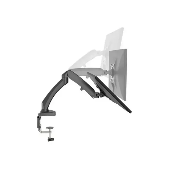 SUPORT BIROU PENTRU MONITOARE BARKAN M142P, NEGRU