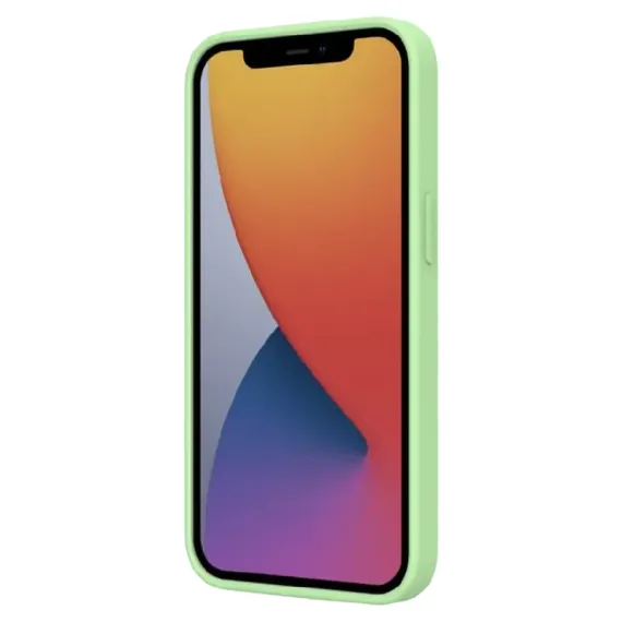 ЧЕХОЛ NILLKIN IPHONE 13 PRO MAX, CAMSHIELD SILKY SILICONE, MINT GREEN