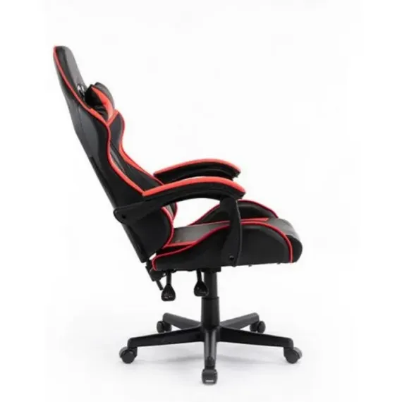 SCAUN GAMING HAVIT GC933, PVC PIELE, NEGRU ROSU