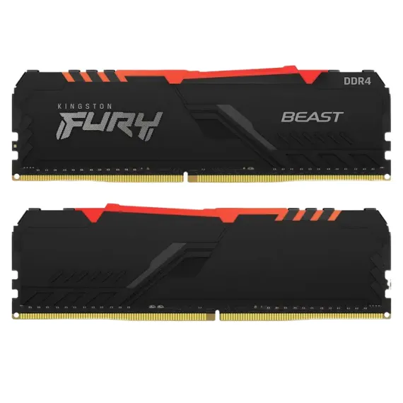 MEMORIE RAM KINGSTON FURY BEAST, DDR4 SDRAM, 3600 MHZ, 32 GB, KF436C18BBAK2/32