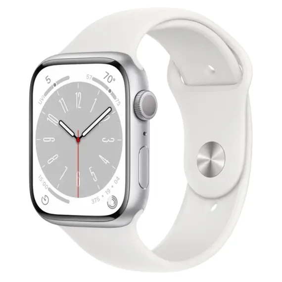 CEAS INTELIGENT APPLE WATCH SERIES 8 GPS, 45MM, ARGINTIU