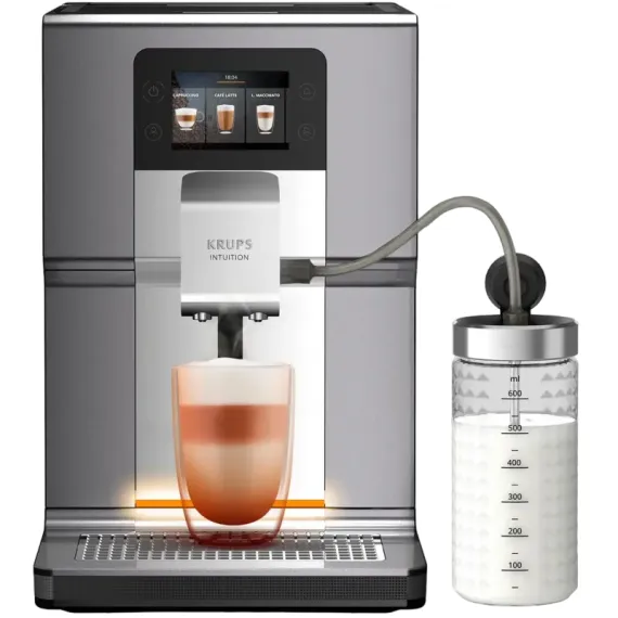 ESPRESSOR AUTOMAT KRUPS EA875E10, ARGINTIU