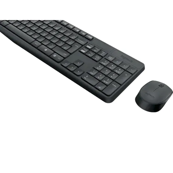 SET TASTATURA + MOUSE LOGITECH MK235, FARA FIR, GREY