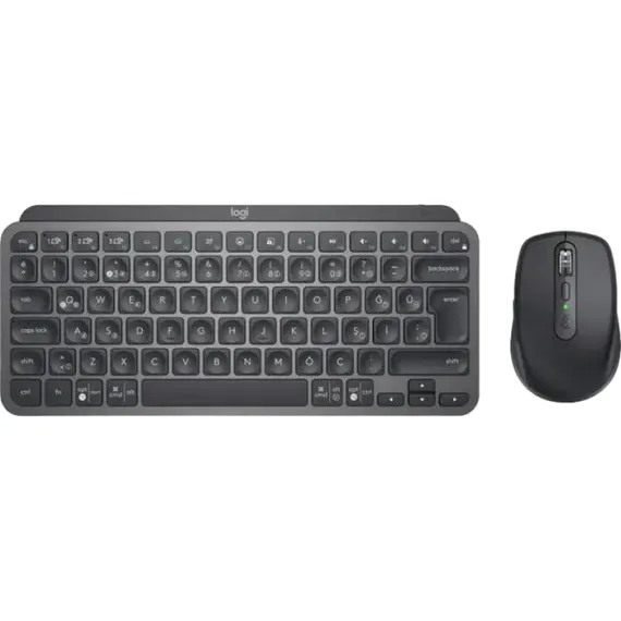 SET TASTATURA + MOUSE LOGITECH MX KEYS MINI COMBO FOR BUSINES, FARA FIR, GRAFIT