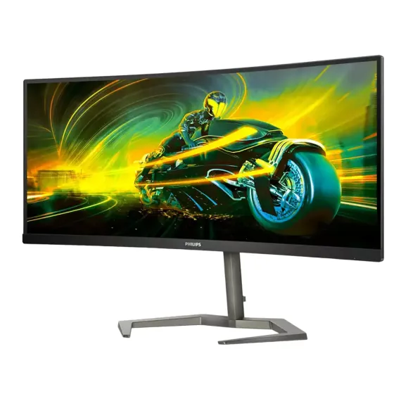 34" MONITOR GAMING PHILIPS 34M1C5500VA, VA 3440X1440 WQHD, NEGRU