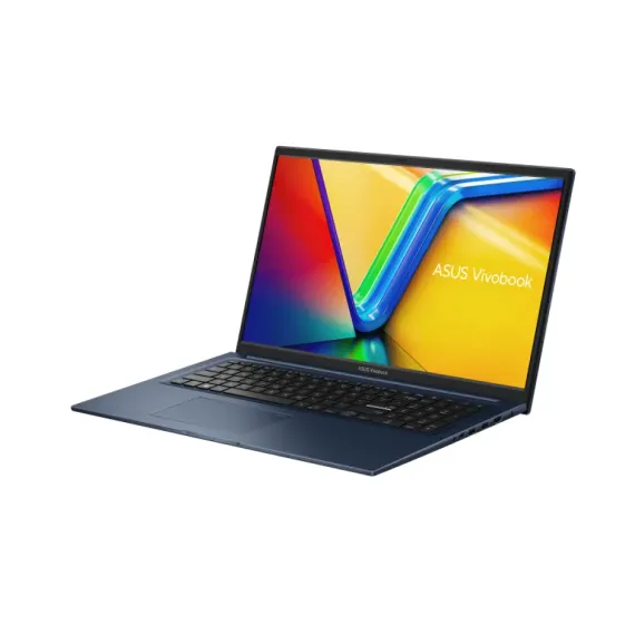НОУТБУК 17,3" ASUS VIVOBOOK 17 X1704ZA, QUIET BLUE, INTEL CORE I3-1215U, 8ГБ/512ГБ, БЕЗ ОС