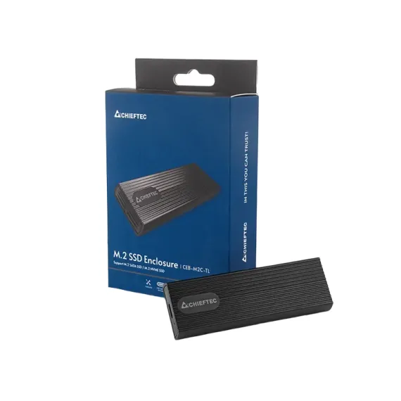 CARCASA EXTERNA PENTRU SSD CHIEFTEC CEB-M2C-TL