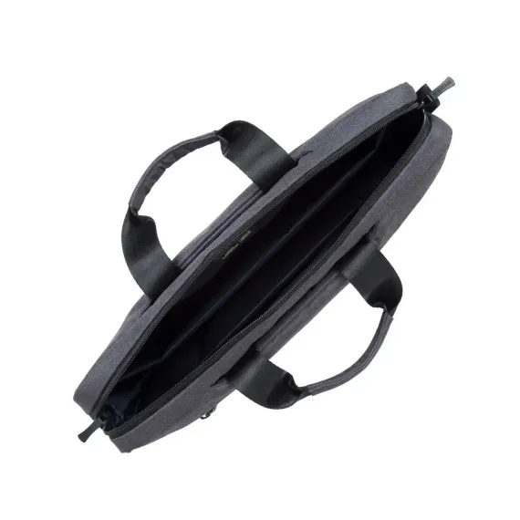 СУМКА ДЛЯ НОУТБУКА RIVACASE SUZUKA, 15.6", ПОЛИЭСТЕР, ЧЁРНЫЙ