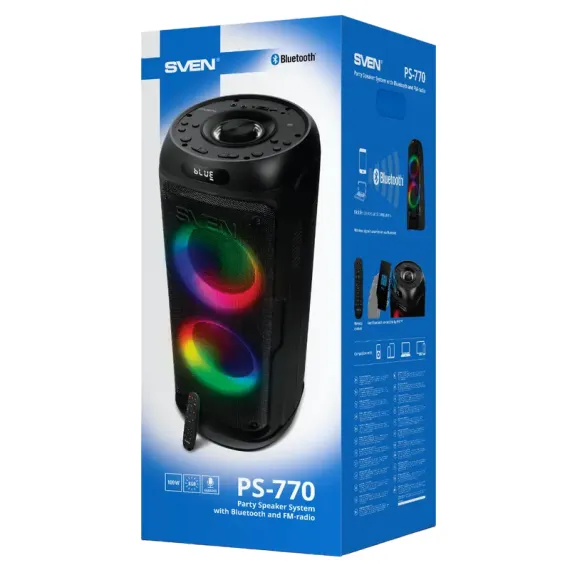 SISTEM AUDIO SVEN PS-770, NEGRU